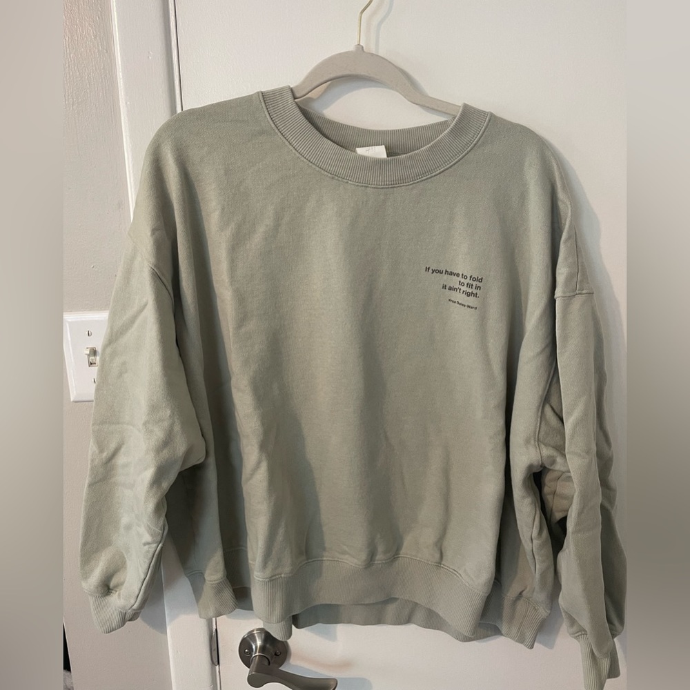 H&M graphic crewneck